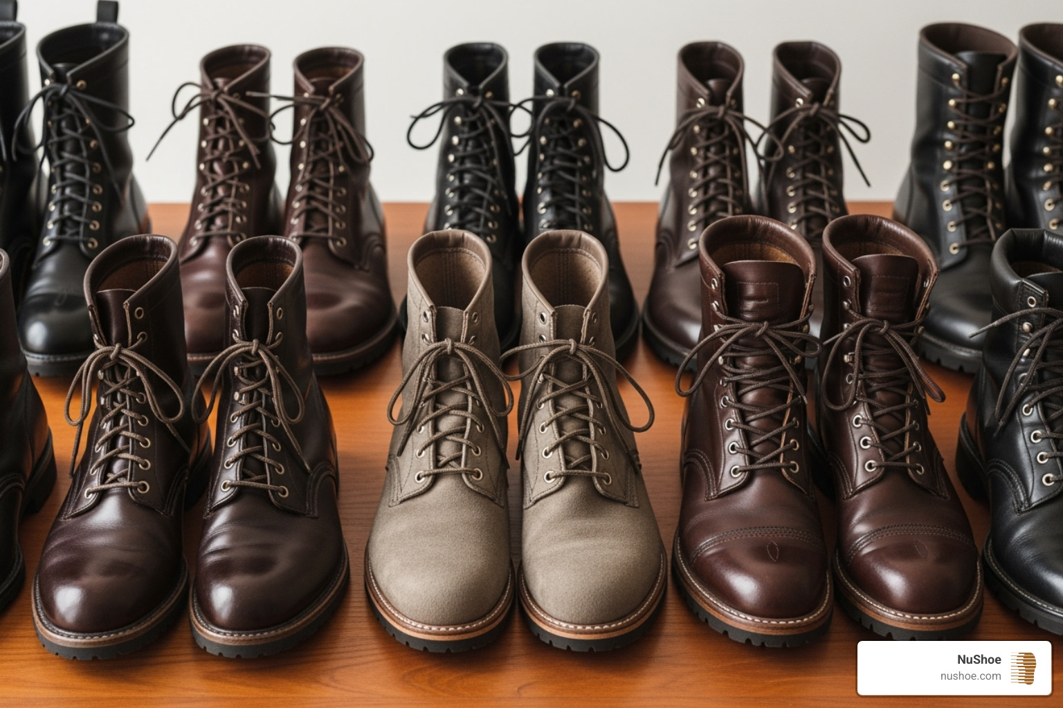 collection of renewed boots - boot cleaning near me collection of renewed boots - boot cleaning near me