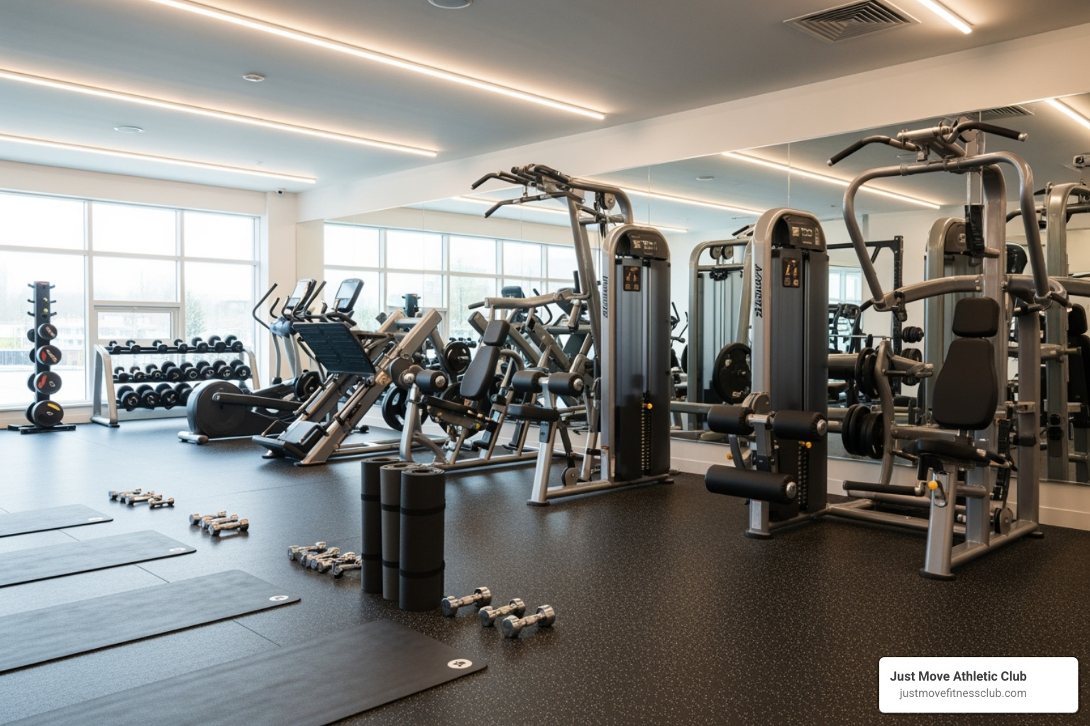 Just Move studio with various equipment - Athletic club classes Just Move studio with various equipment - Athletic club classes