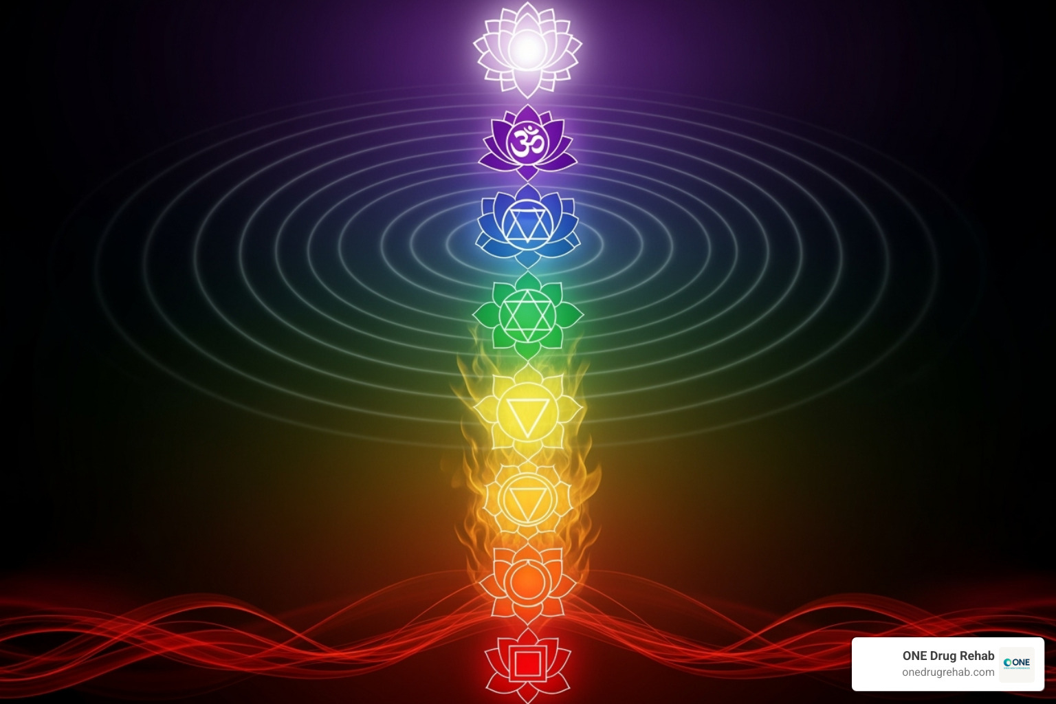 A diagram illustrating the Solfeggio frequencies and their corresponding chakras, showing each frequency's number, a brief description of its benefit, and its associated chakra symbol and name - sonic healing frequencies A diagram illustrating the Solfeggio frequencies and their corresponding chakras, showing each frequency's number, a brief description of its benefit, and its associated chakra symbol and name - sonic healing frequencies