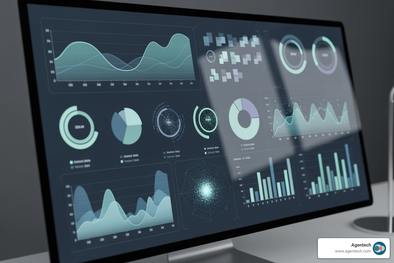 A clean, modern dashboard displaying key performance indicators (KPIs) for P&C underwriting, such as "Average Decision Time: 12.4 mins (down 90%)", "Accuracy Rate: 99.3% (up 5%)", "Complex Case Processing: +31% efficiency", and "Customer Satisfaction: +15%". - ai underwriting