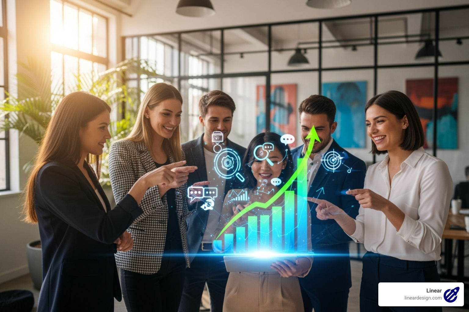 Data analytics dashboard for brand growth - brand growth solutions