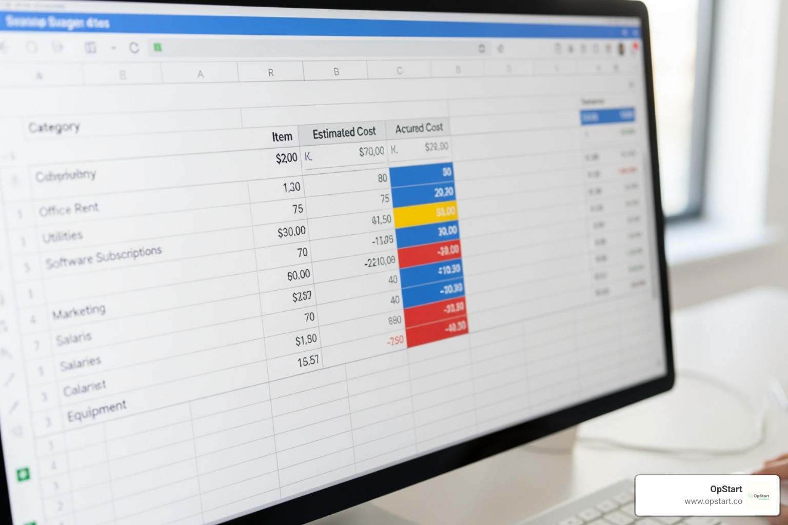 Graph showing a startup's runway increasing over time due to effective budgeting, with a clear upward trend in months of operational capital remaining. - startup budget template google sheets