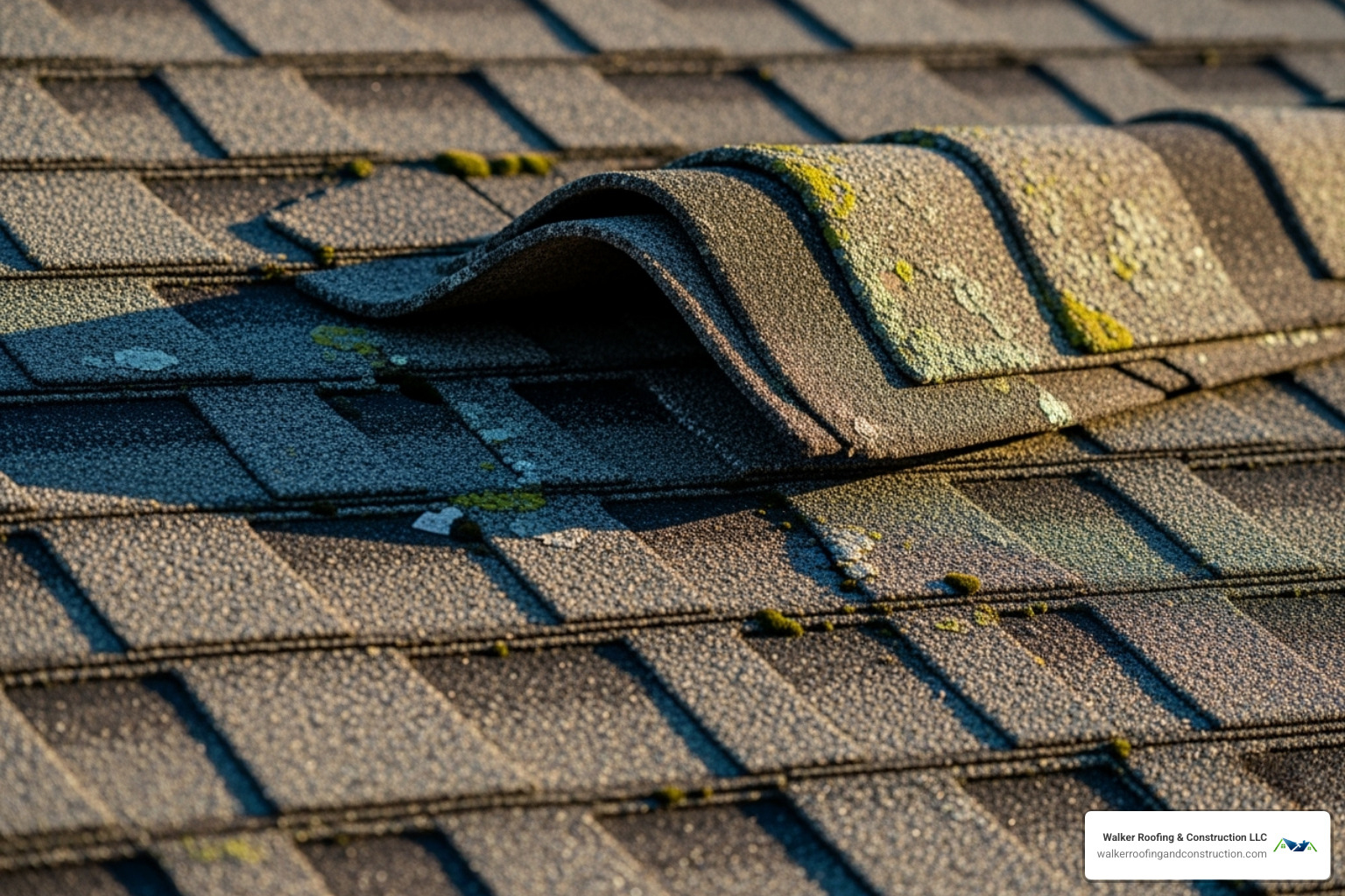 curling and cracked asphalt shingles on a roof - new roof columbus oh curling and cracked asphalt shingles on a roof - new roof columbus oh