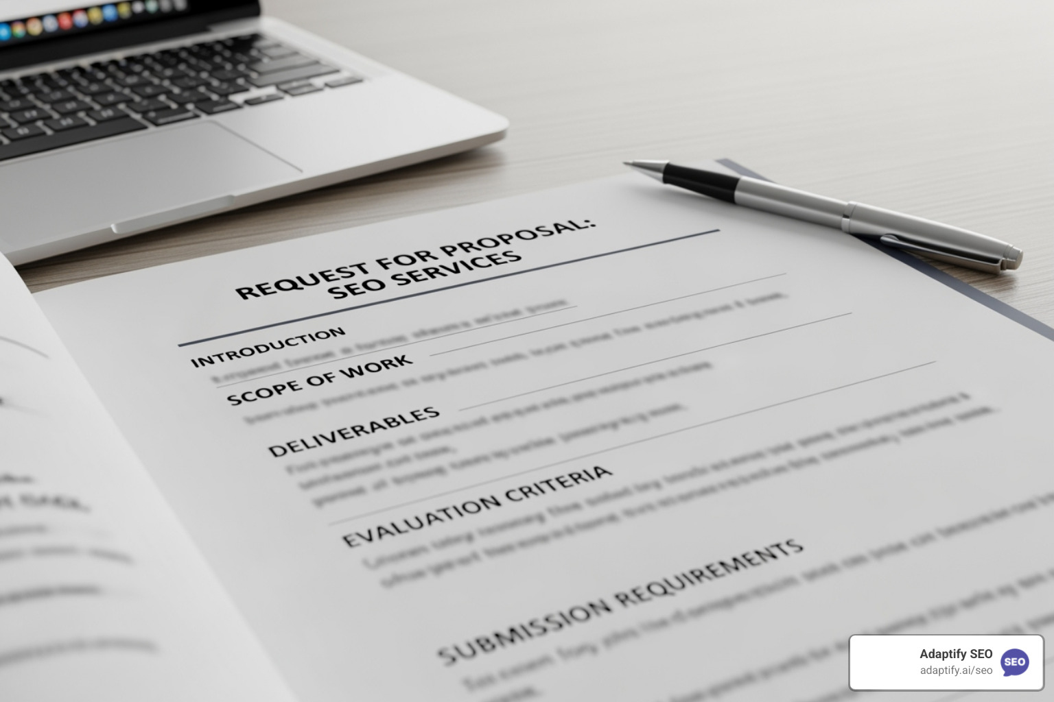 seo rfp sample document - seo rfp sample