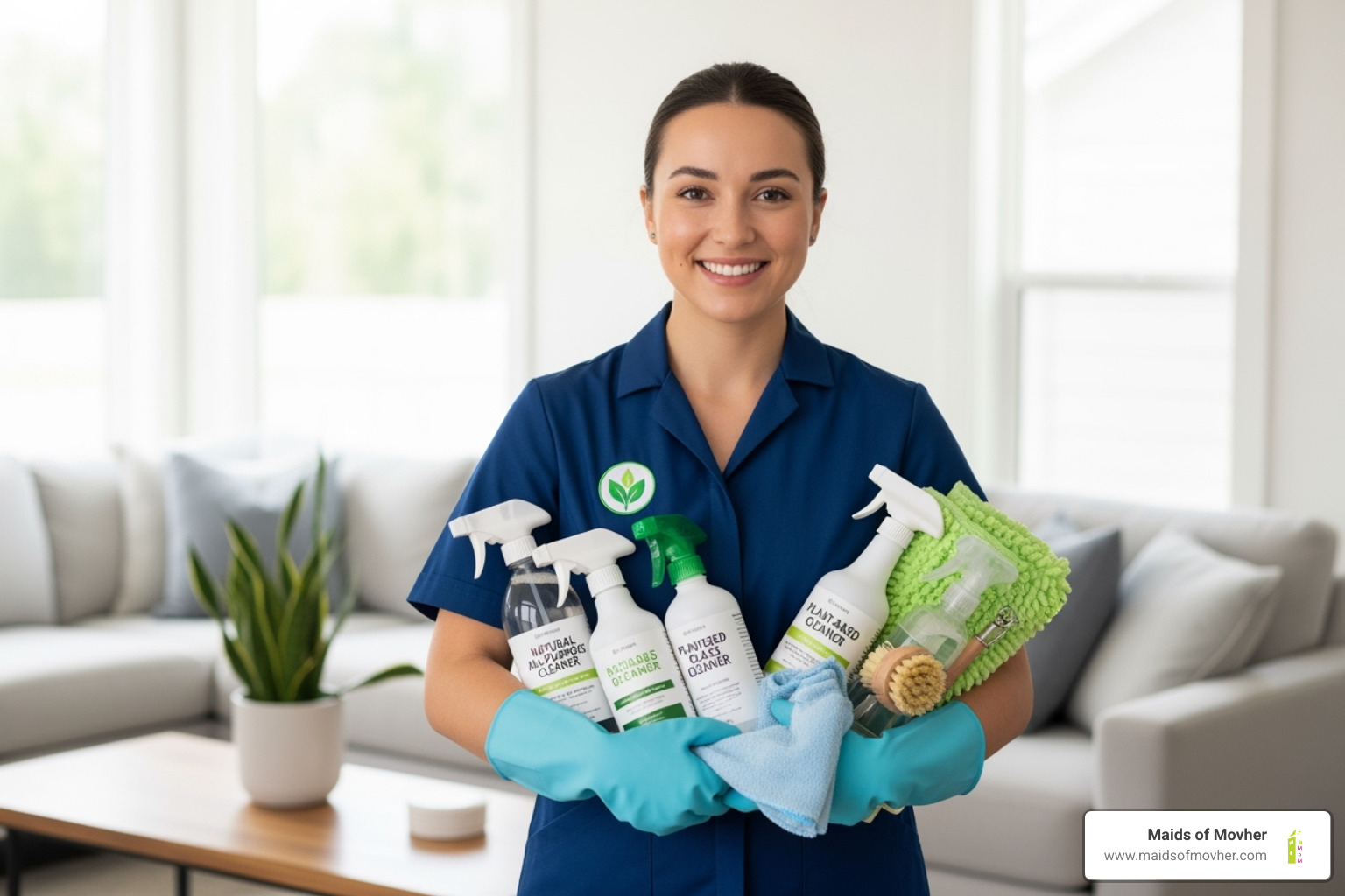Friendly, uniformed cleaning professional with eco-friendly products - local maid service washington Friendly, uniformed cleaning professional with eco-friendly products - local maid service washington