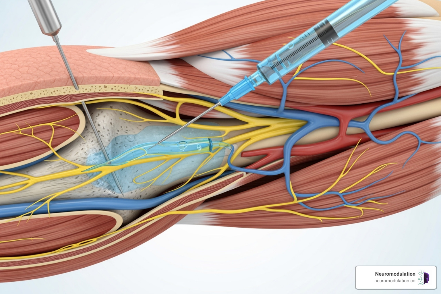 Needle placement for a multi-injection ankle block - nerve block techniques