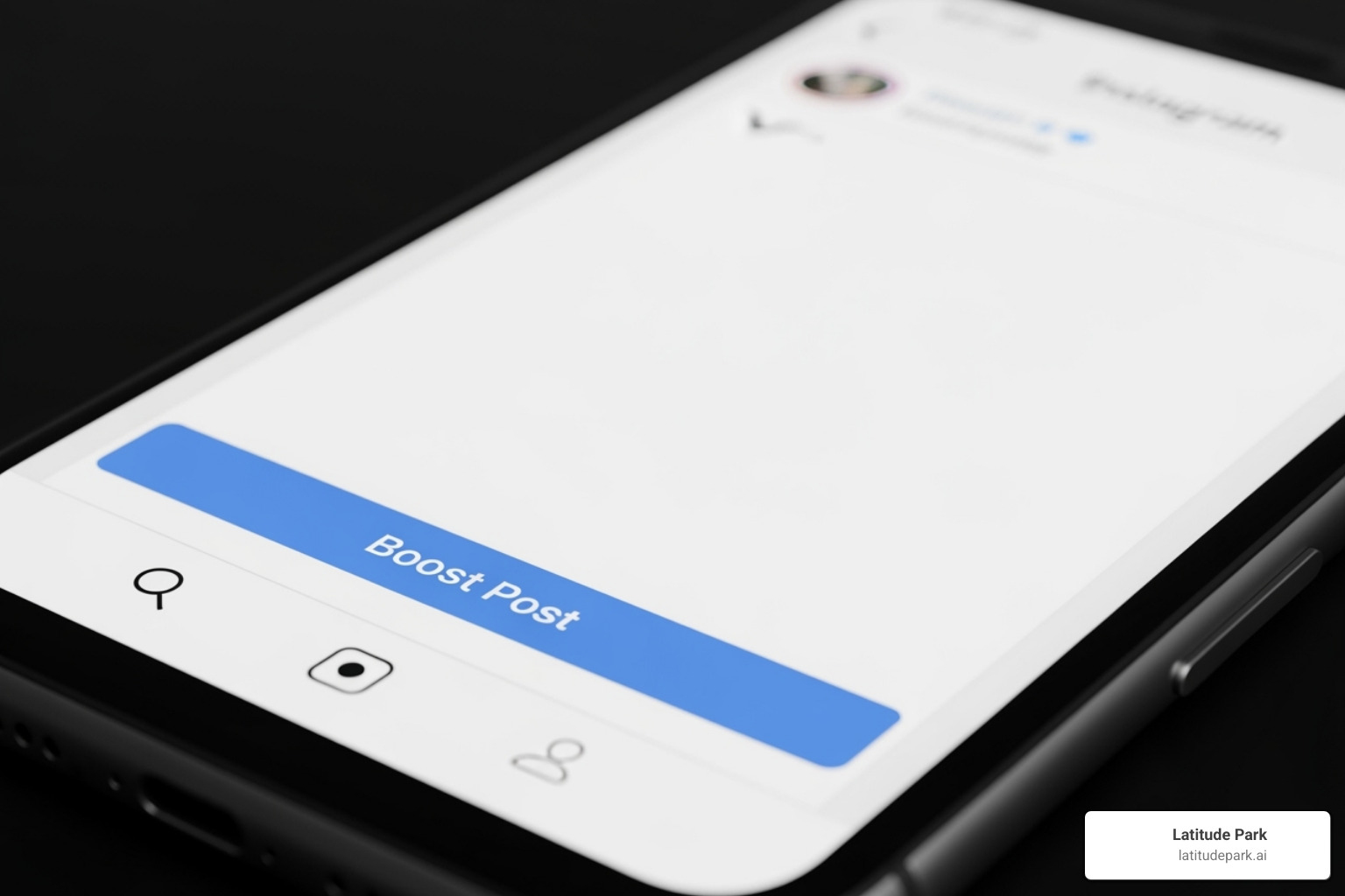 Instagram interface showing the "Boost Post" option on a user's post. - instagram promotion without facebook Instagram interface showing the "Boost Post" option on a user's post. - instagram promotion without facebook