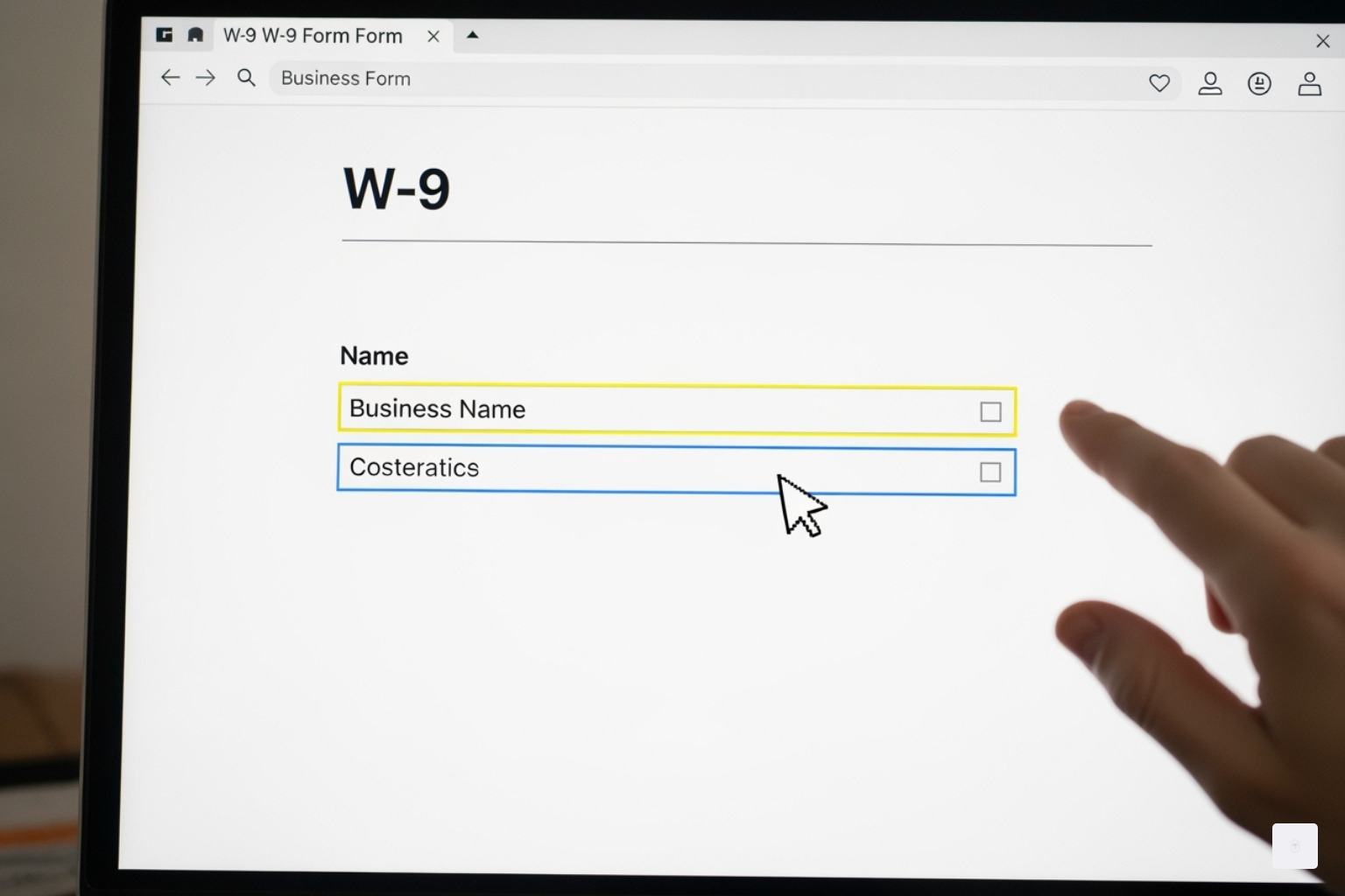 online W-9 form with highlighted fields - complete W9 online online W-9 form with highlighted fields - complete W9 online