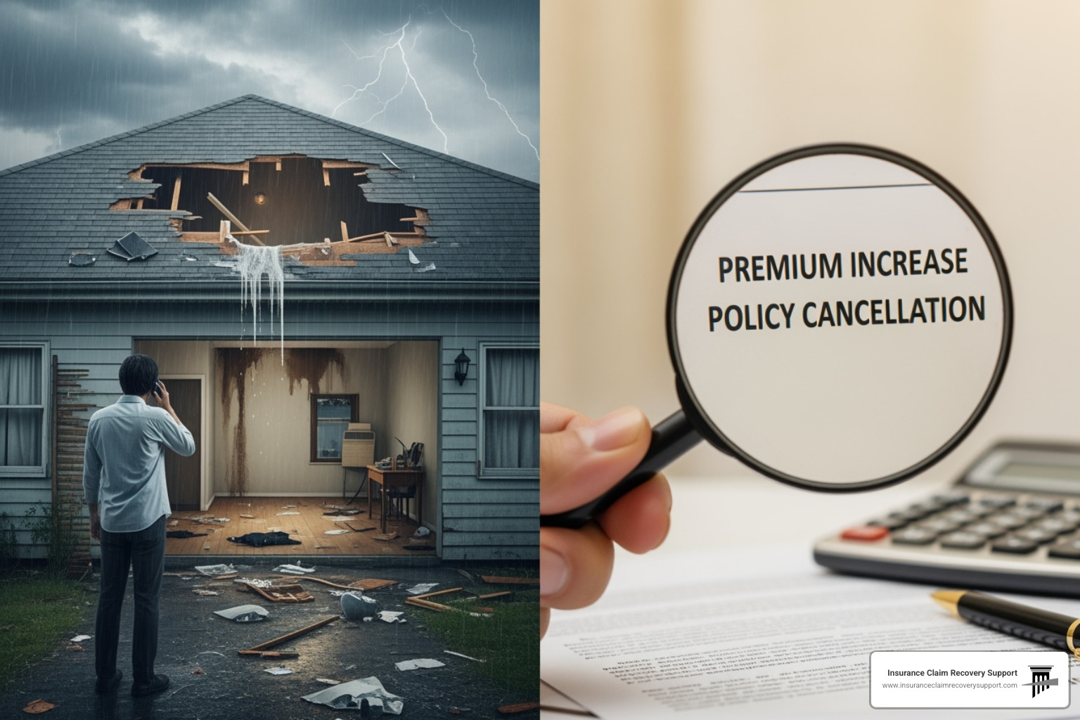 Calendar with a 7-year mark highlighted - Will Your Insurance Company Drop You or Increase Your Premium After You File a Property Damage Claim?