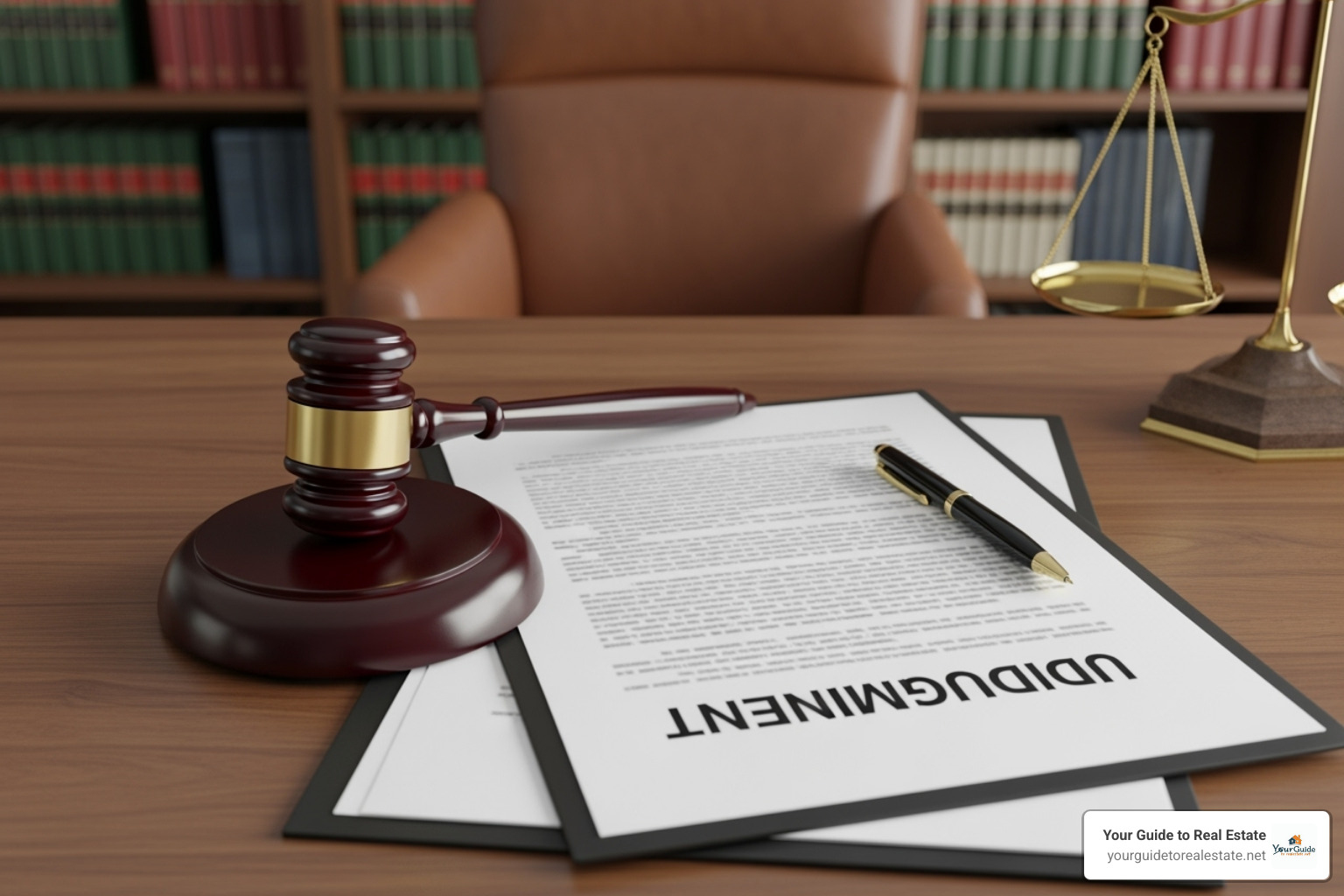 Abstract of Judgment document - what is a judgement lien