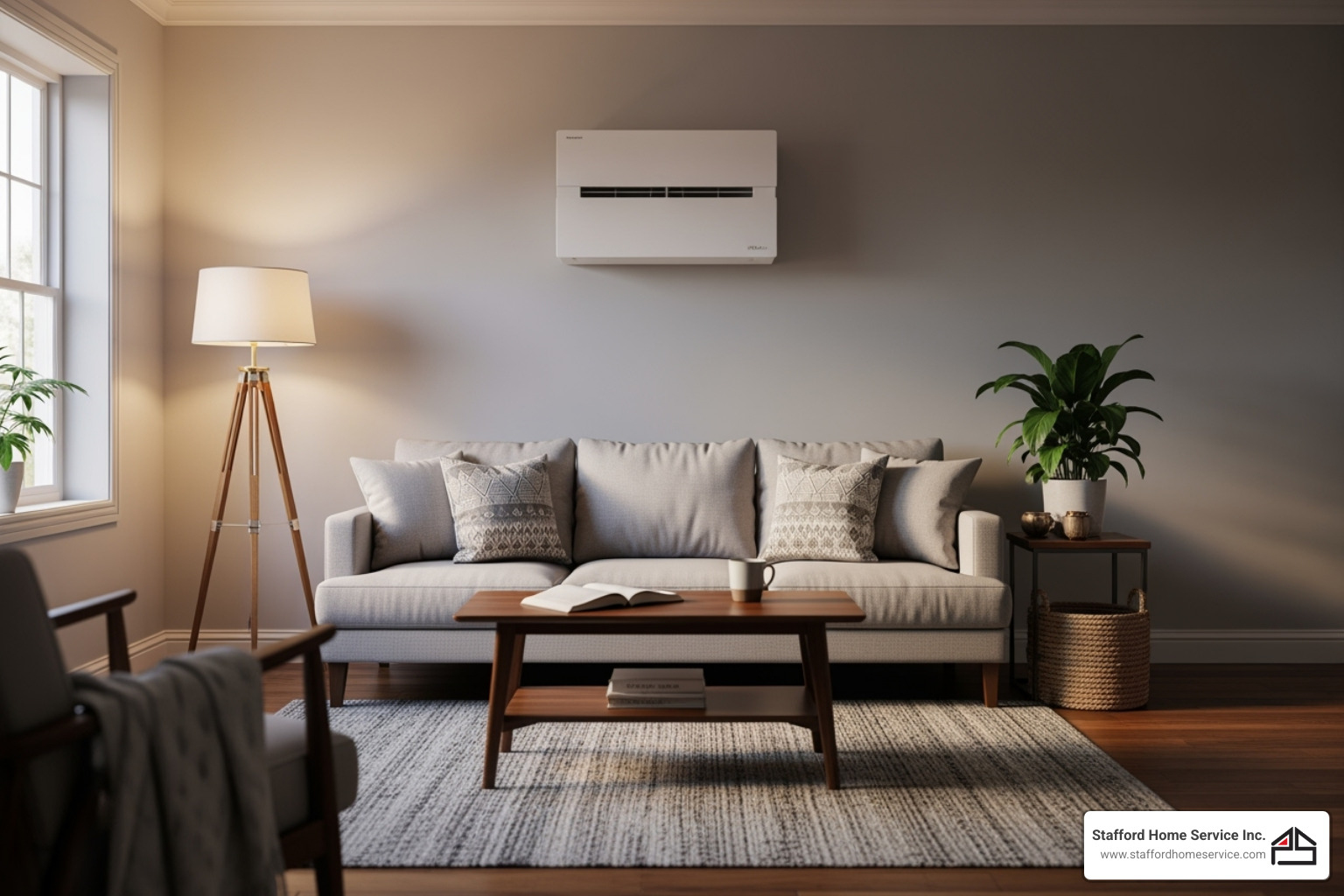 quiet operation of an indoor unit - ductless mini split installation ramsey, mn