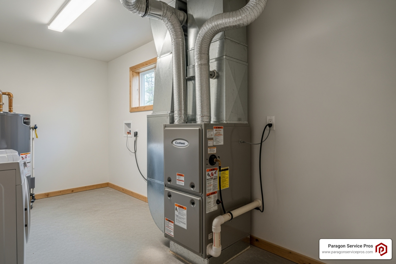 modern, high-efficiency furnace unit - furnace installation provo, ut