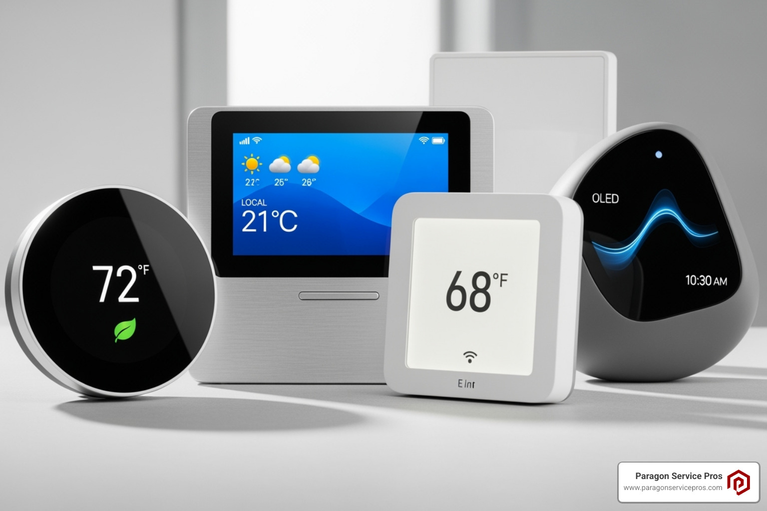 different styles of smart thermostats - smart thermostat installation gilbert, az different styles of smart thermostats - smart thermostat installation gilbert, az