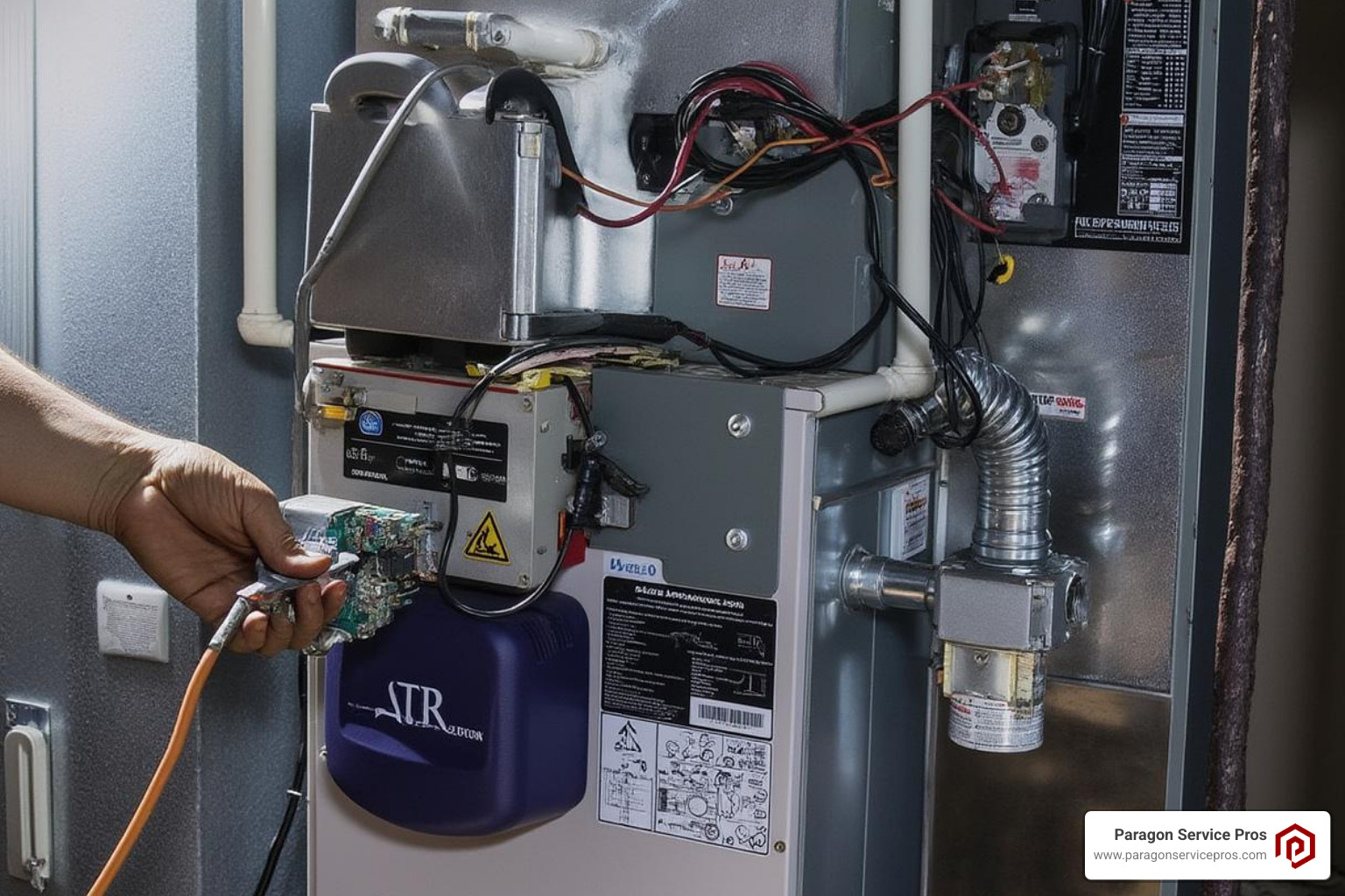 a friendly, professional technician with a company van - furnace repair mesa, az a friendly, professional technician with a company van - furnace repair mesa, az