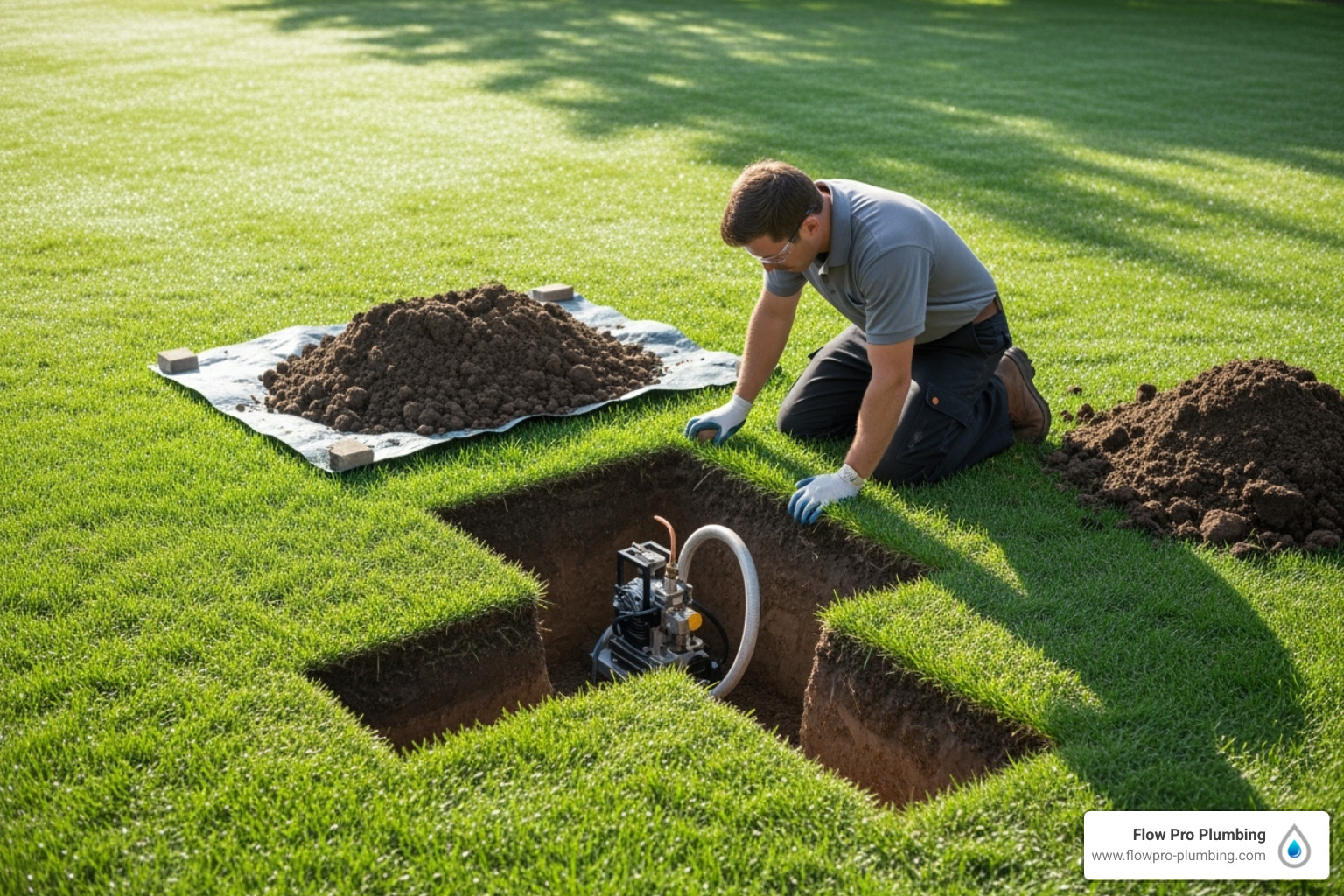 minimal ground disturbance for a trenchless repair - Sewer pipe repair methods minimal ground disturbance for a trenchless repair - Sewer pipe repair methods