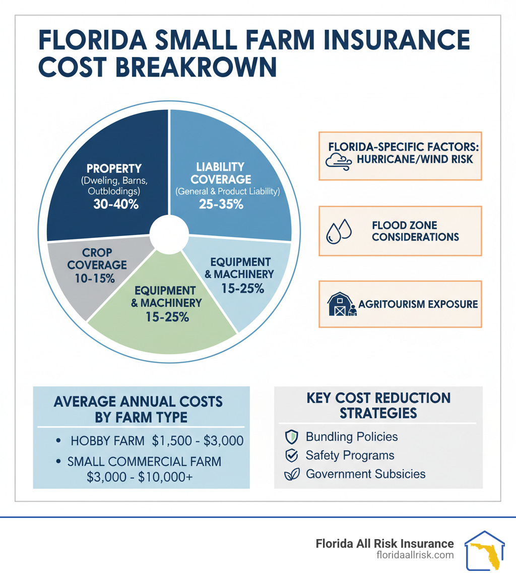 Farm Liability Insurance Small farm insurance cost: Top 5 Ways to Save