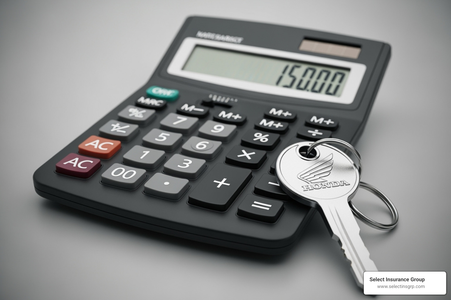 calculator and motorcycle key - cheapest motorcycle insurance virginia