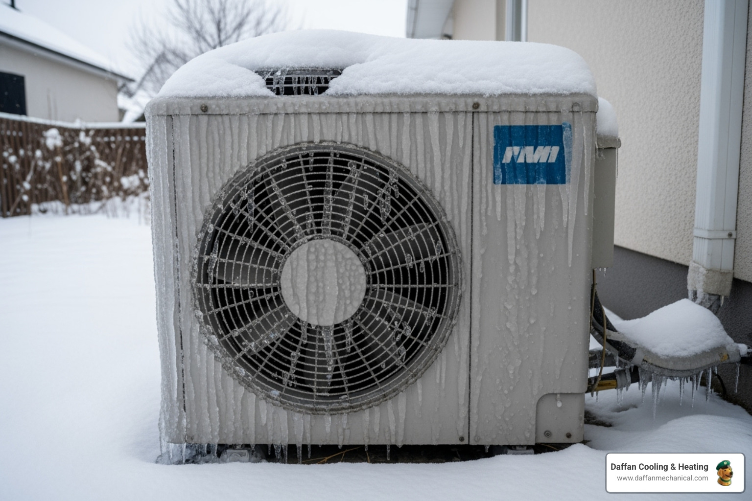 iced-over outdoor unit - heat pump repair granbury tx