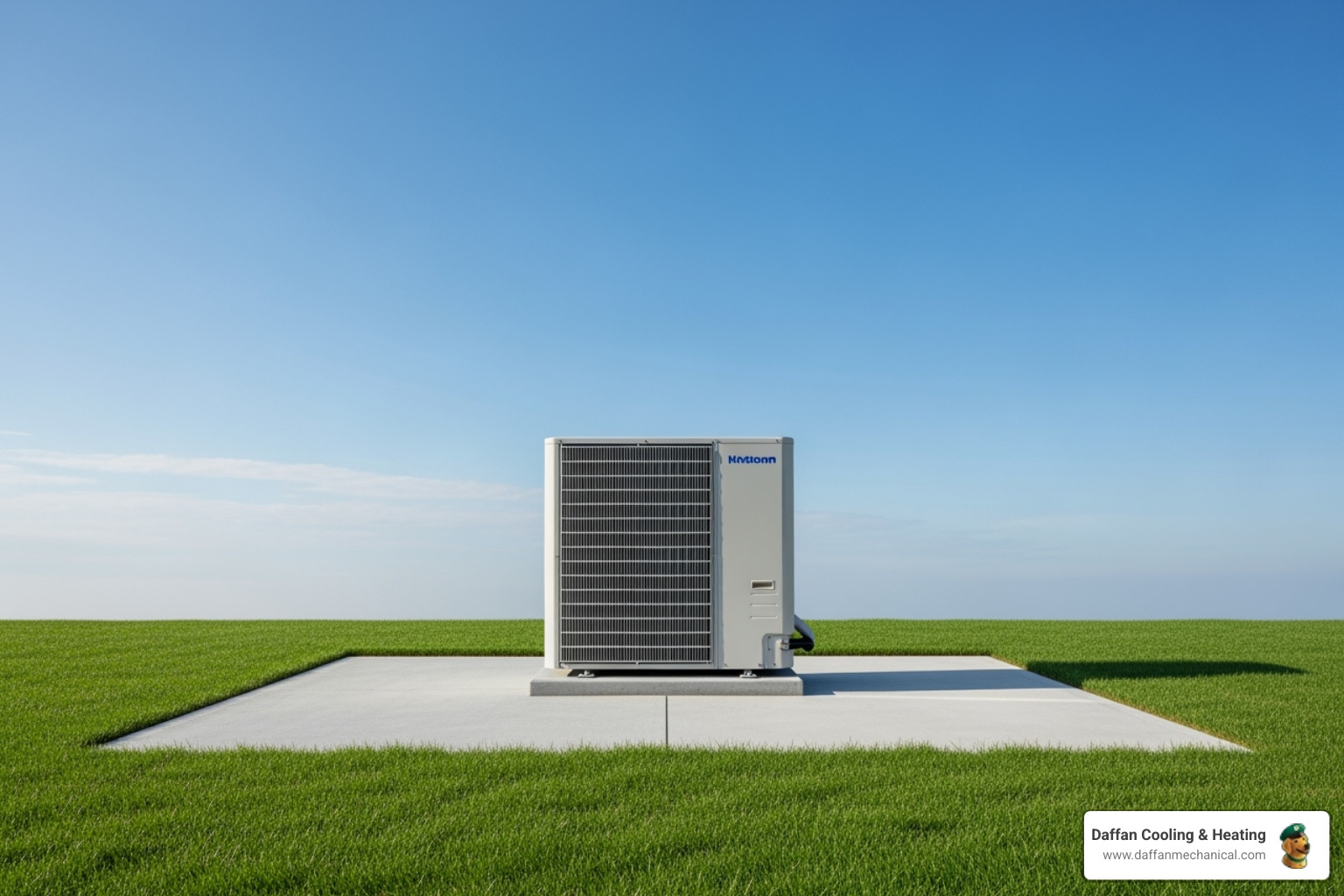 Clean outdoor AC unit with clear space - hvac energy tips weatherford tx