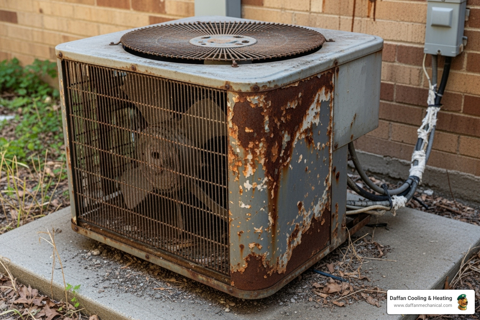 old, weathered outdoor AC unit - air conditioning installation glen rose tx old, weathered outdoor AC unit - air conditioning installation glen rose tx