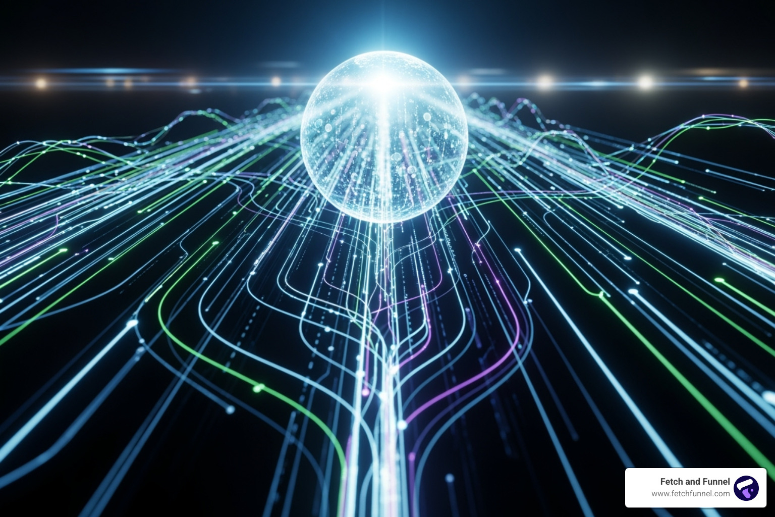 various data sources flowing into a central hub - data driven optimization various data sources flowing into a central hub - data driven optimization