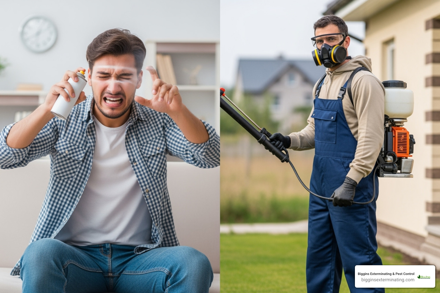 DIY pest control vs professional exterminator - local pest exterminators