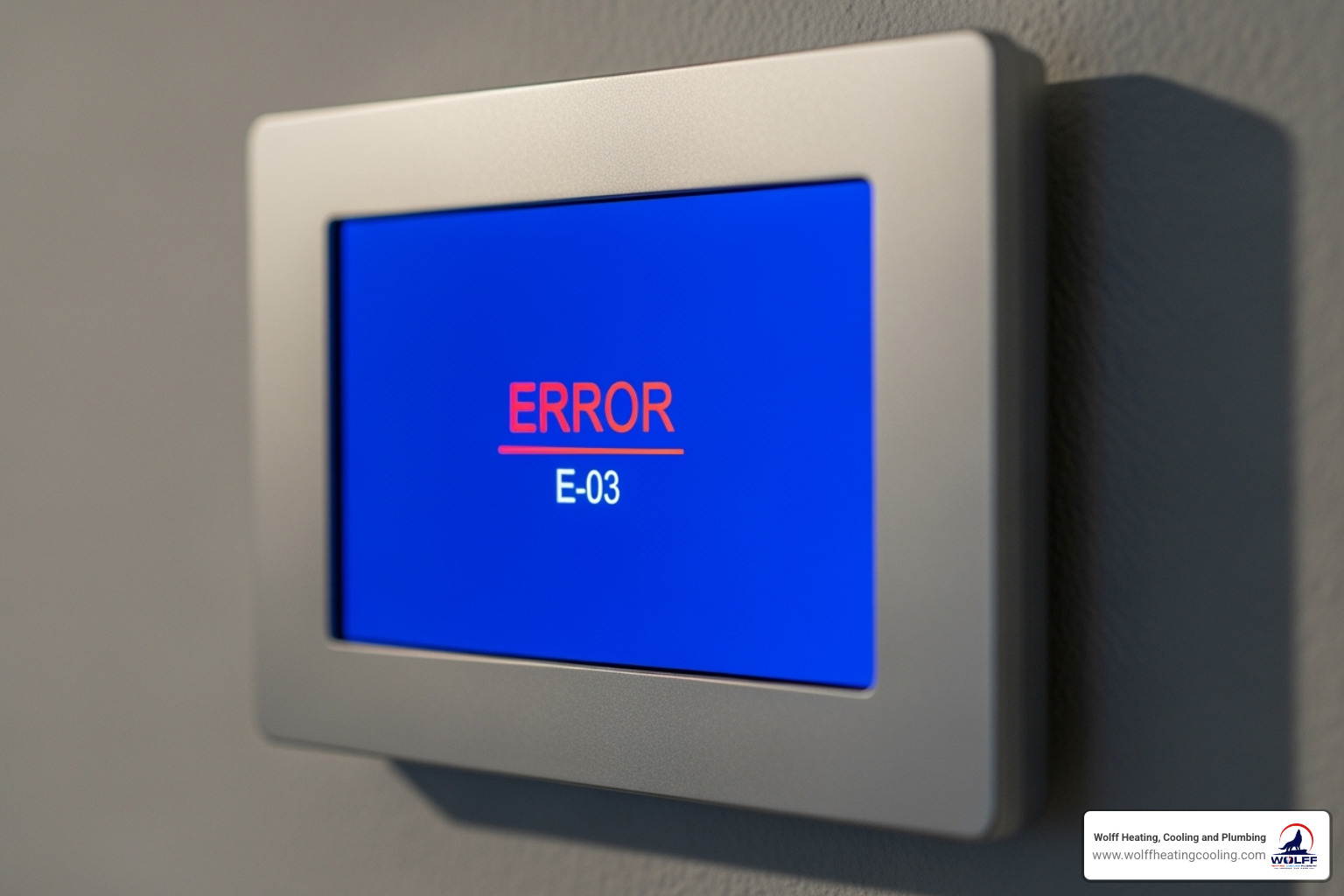 digital thermostat displaying an error message - emergency hvac contractor rio rancho digital thermostat displaying an error message - emergency hvac contractor rio rancho