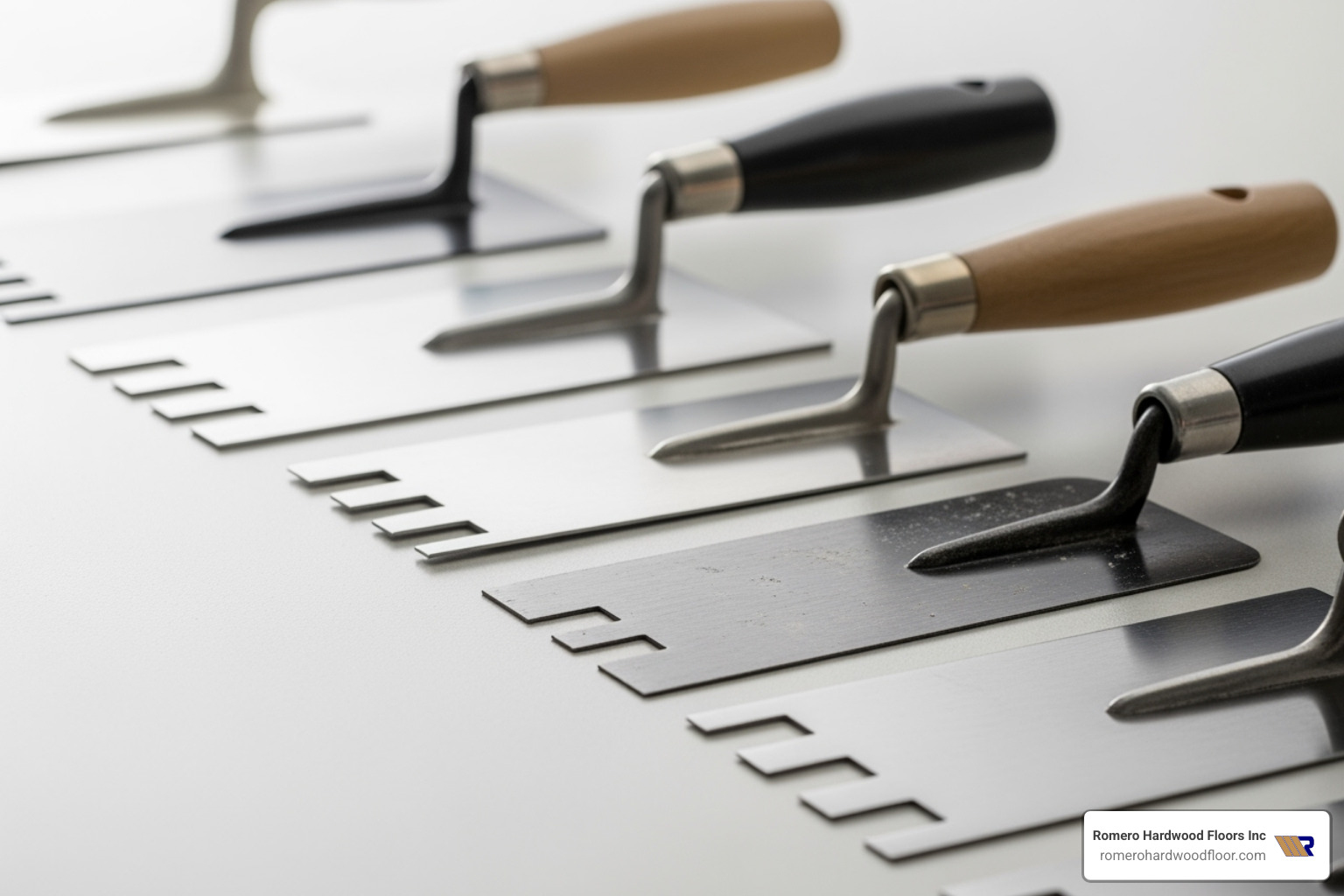 various notched trowels - Engineered Wood Floor Adhesive various notched trowels - Engineered Wood Floor Adhesive