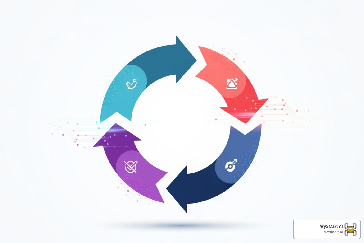 diagram showing the cyclical stages of an AI dental funnel (Awareness, Engagement, Conversion, Loyalty) - dental practices - ai funnels & conversion diagram showing the cyclical stages of an AI dental funnel (Awareness, Engagement, Conversion, Loyalty) - dental practices - ai funnels & conversion