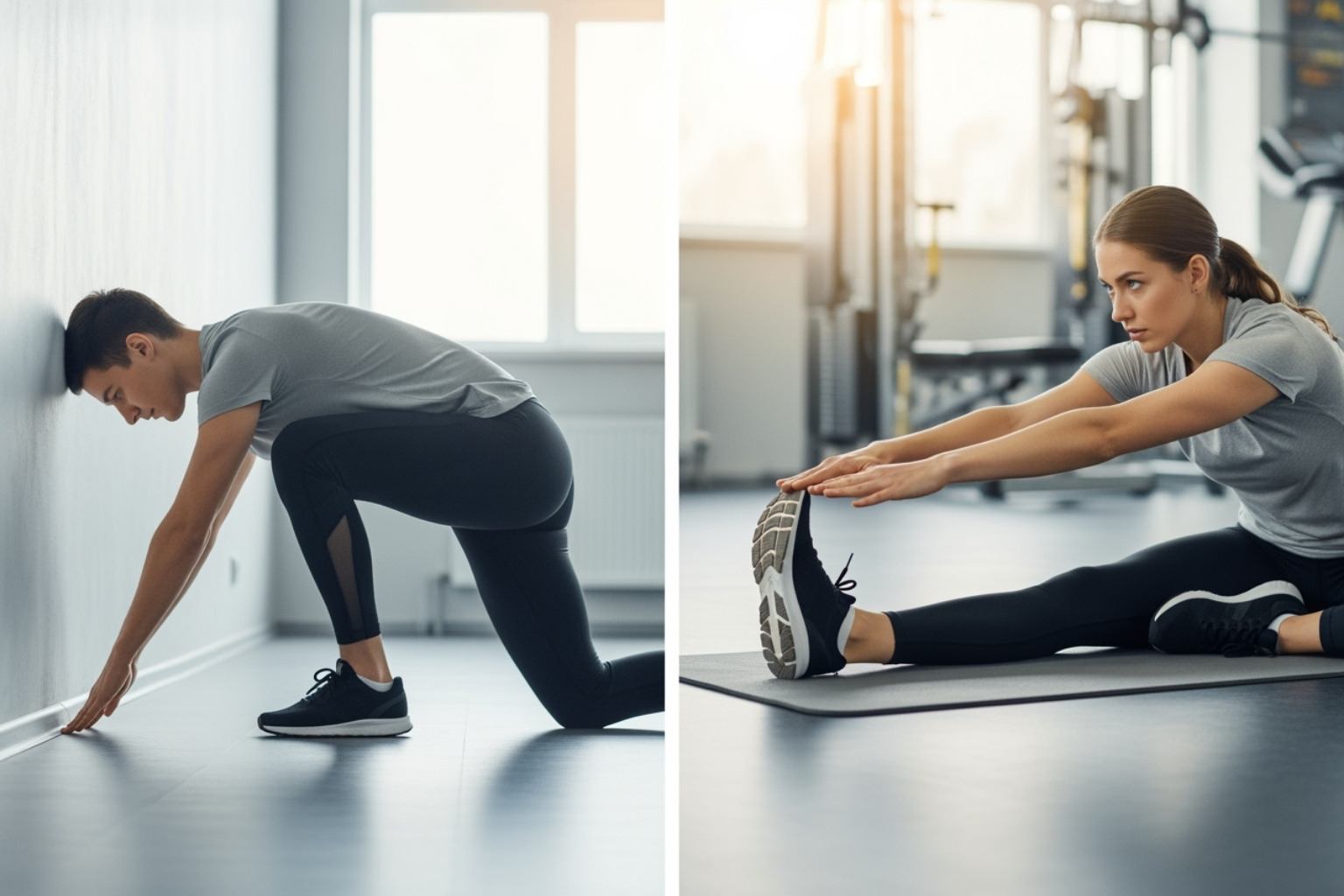 common stretches for calf and hamstring cramps - Muscle cramps