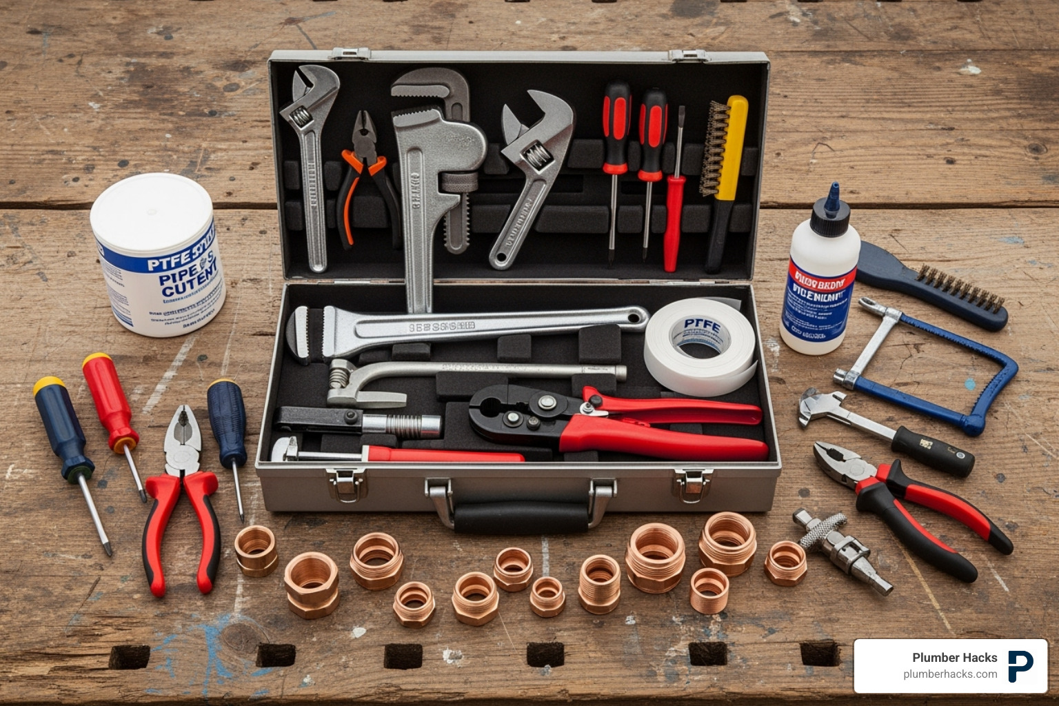 plumber's professional tool kit - Faucet repair Columbus