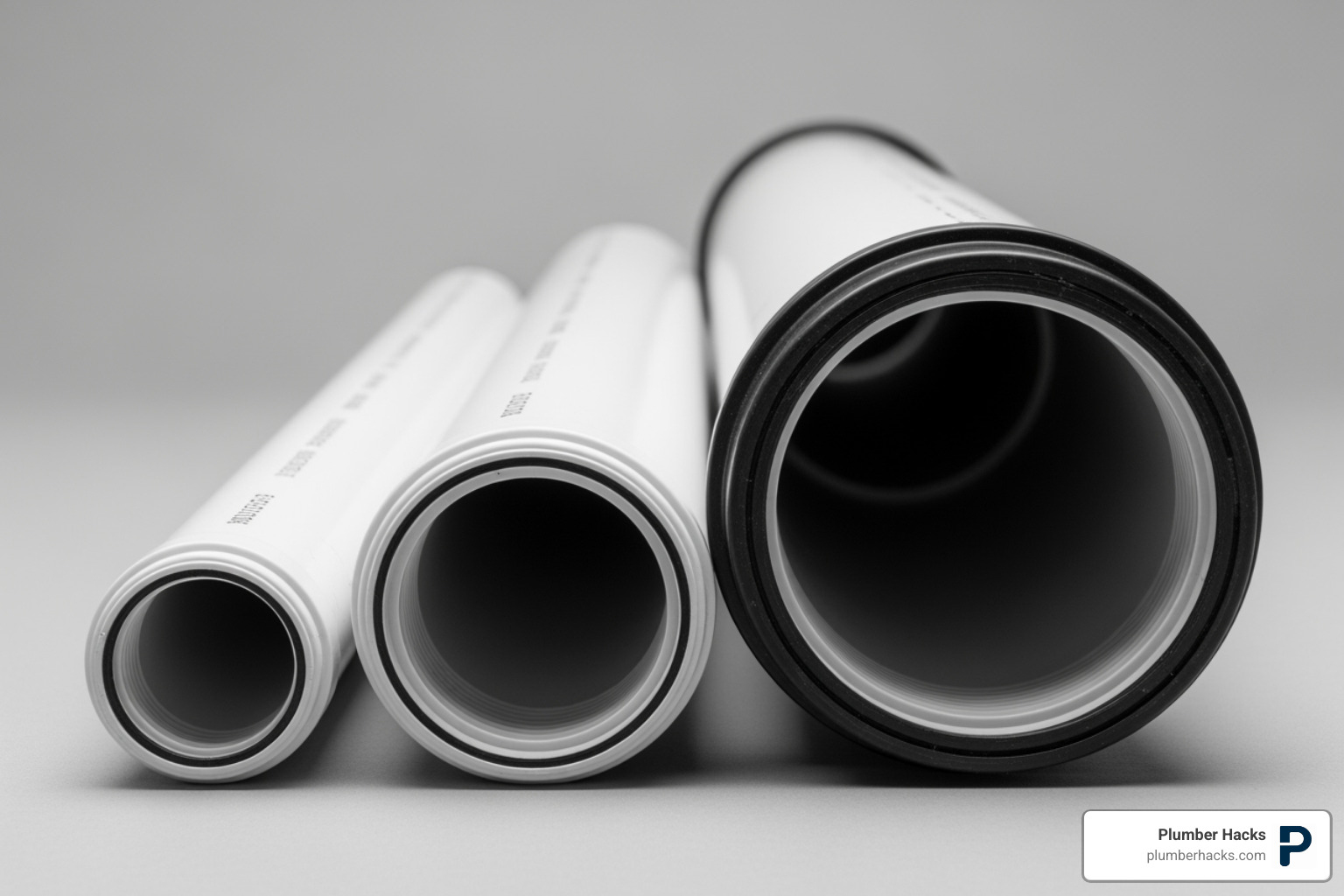 comparing 32mm, 40mm, and 110mm waste pipes - plumbing waste fittings guide
