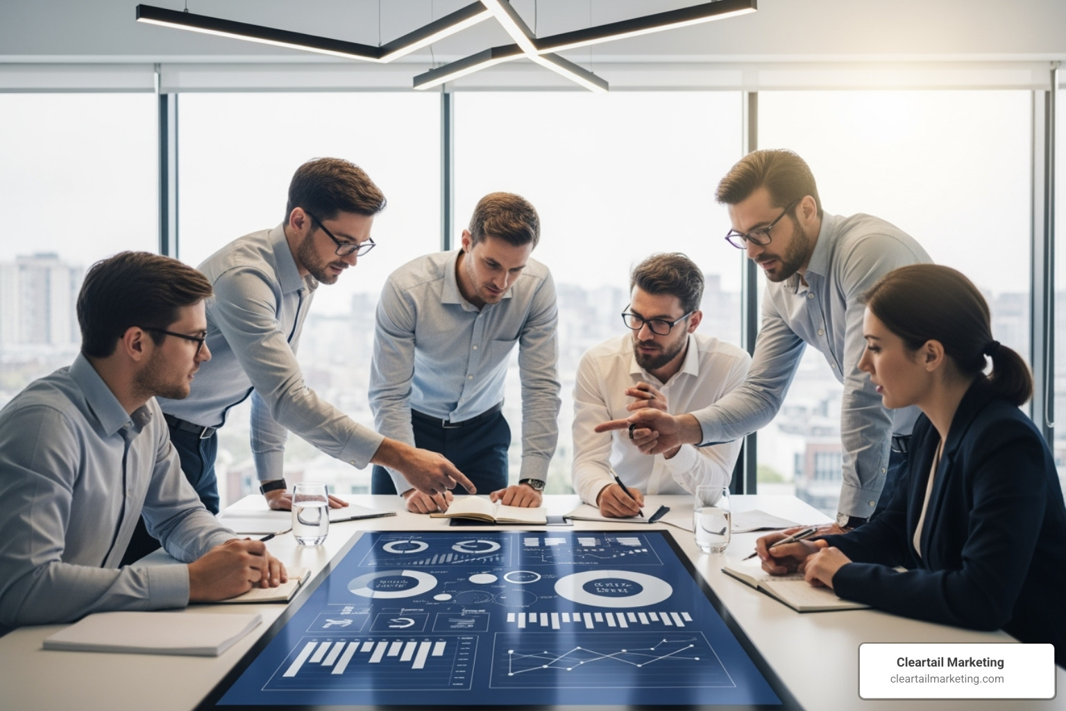 team collaborating on a crisis response - company reputation management