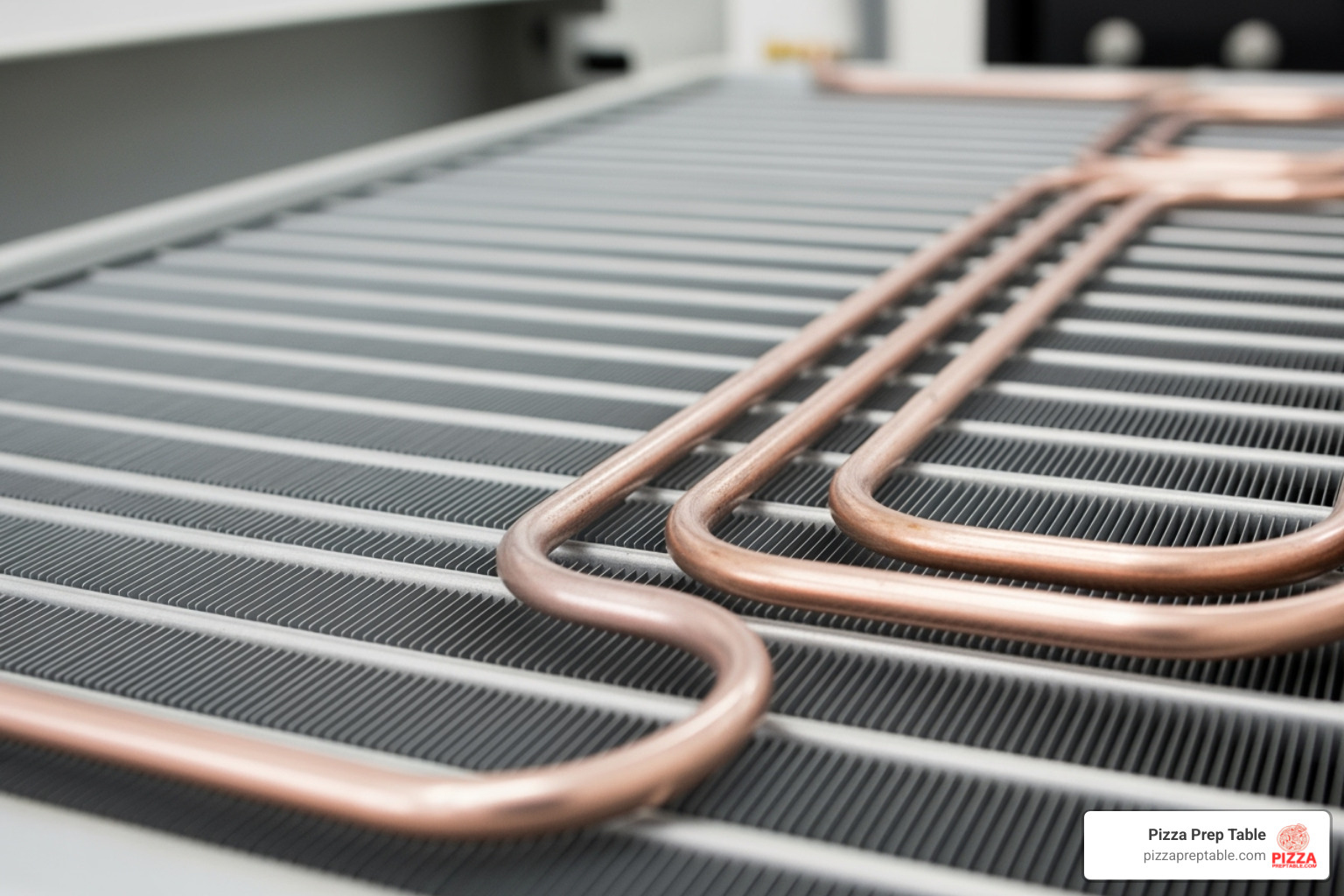 clean condenser coil on a refrigeration unit - Commercial refrigeration Los Angeles