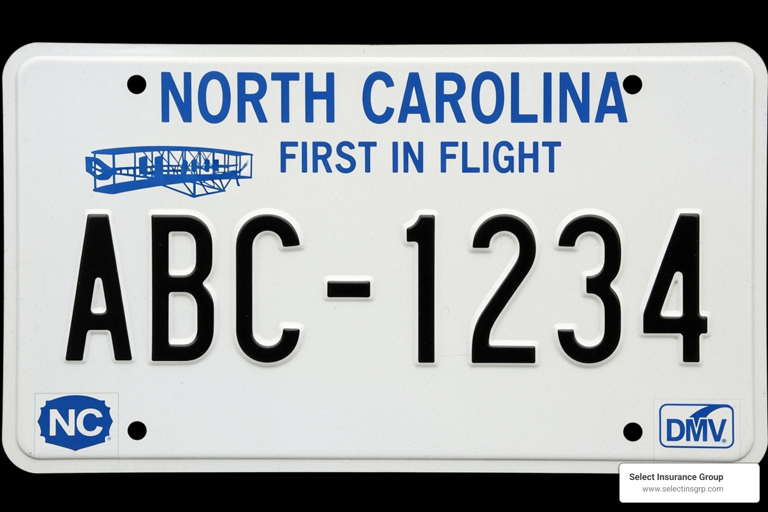 North Carolina license plate - NC auto insurance requirements North Carolina license plate - NC auto insurance requirements