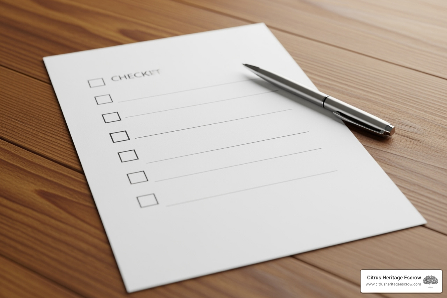 checklist with various contingency types - Understanding Escrow Contingencies in Depth: Appraisals, Inspections, Financing, and Beyond checklist with various contingency types - Understanding Escrow Contingencies in Depth: Appraisals, Inspections, Financing, and Beyond