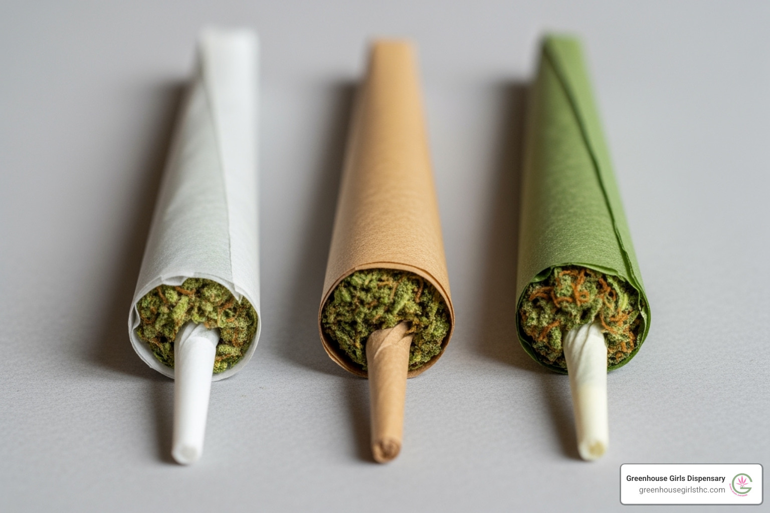Different hemp preroll types labeled "CBD", "THCA", and "Delta-8" - hemp prerolls Different hemp preroll types labeled "CBD", "THCA", and "Delta-8" - hemp prerolls