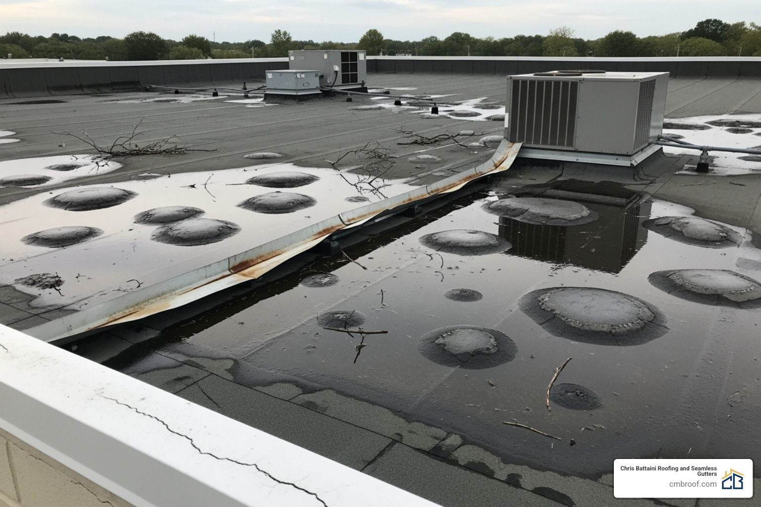 common roof problems like membrane blistering, ponding water, and damaged flashing - commercial roof inspection services common roof problems like membrane blistering, ponding water, and damaged flashing - commercial roof inspection services