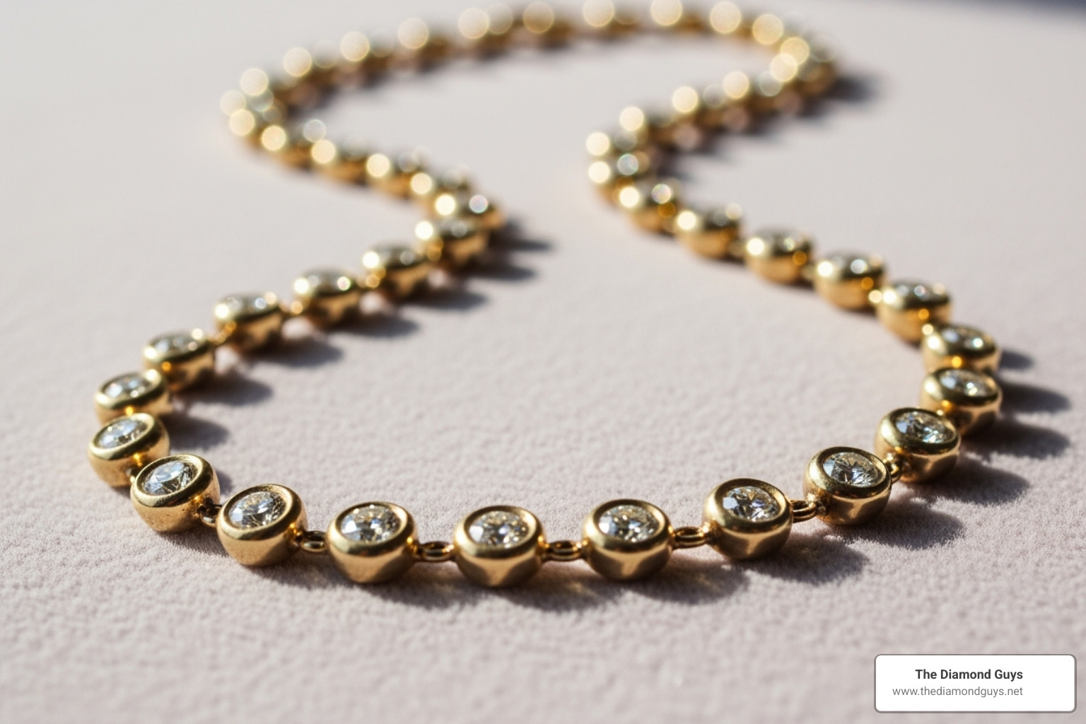 vintage-inspired 'Diamonds by the Yard' necklace - diamond necklace by the yard