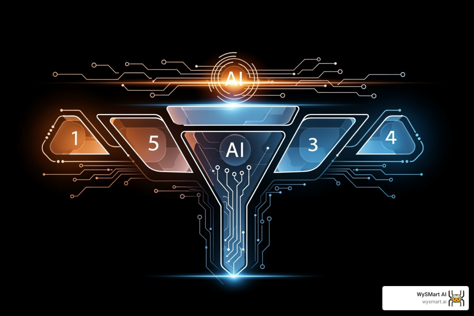 Flowchart illustrating the 5 steps to build an AI funnel: Lead Magnet, Smart Intake, Nurture Sequence, Calendar Integration & Traffic, Measure & Optimize - law firms - ai funnels & conversion Flowchart illustrating the 5 steps to build an AI funnel: Lead Magnet, Smart Intake, Nurture Sequence, Calendar Integration & Traffic, Measure & Optimize - law firms - ai funnels & conversion