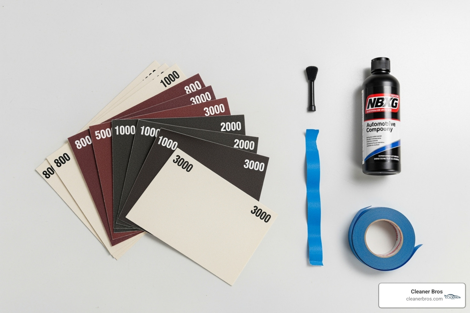 headlight restoration supplies - head light restoration