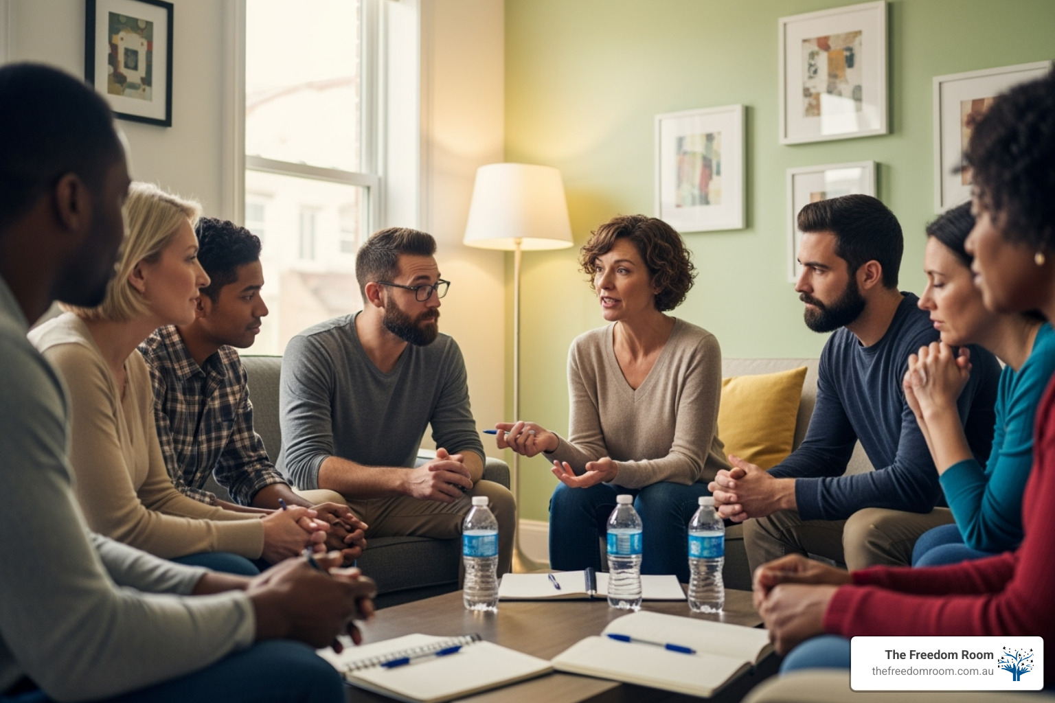 People connecting and supporting each other in a group setting, possibly in Queensland - long term effects of alcohol on the immune system People connecting and supporting each other in a group setting, possibly in Queensland - long term effects of alcohol on the immune system