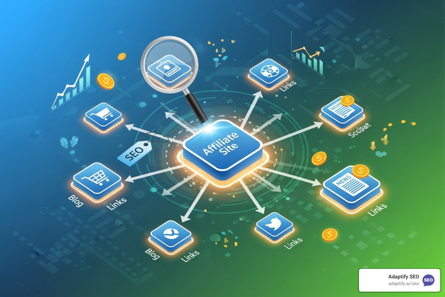 A screenshot of a Google Search Console manual action notification, indicating that a site has received a penalty for unnatural inbound links - link building for affiliate sites