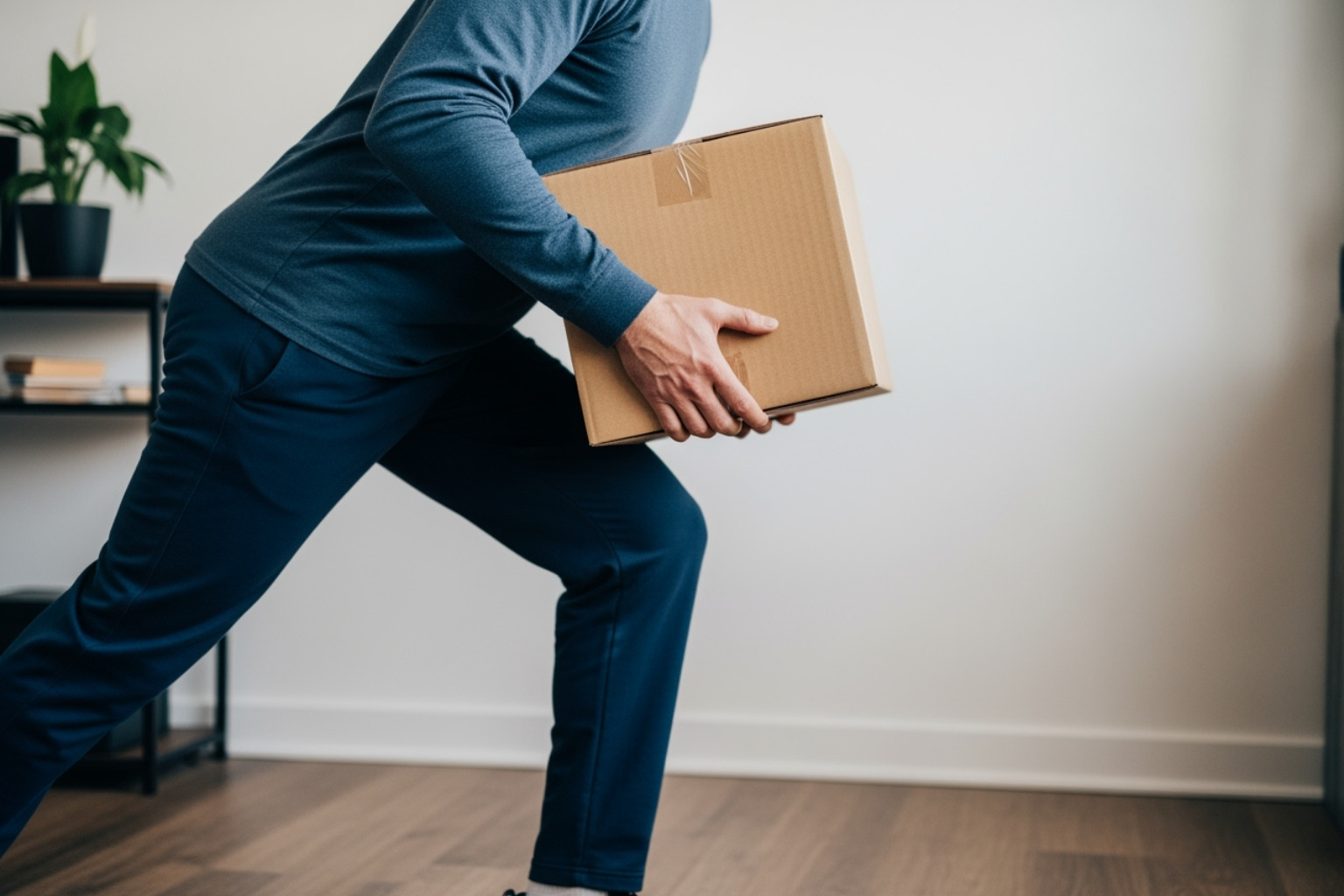 Proper lifting technique - acute sciatica pain