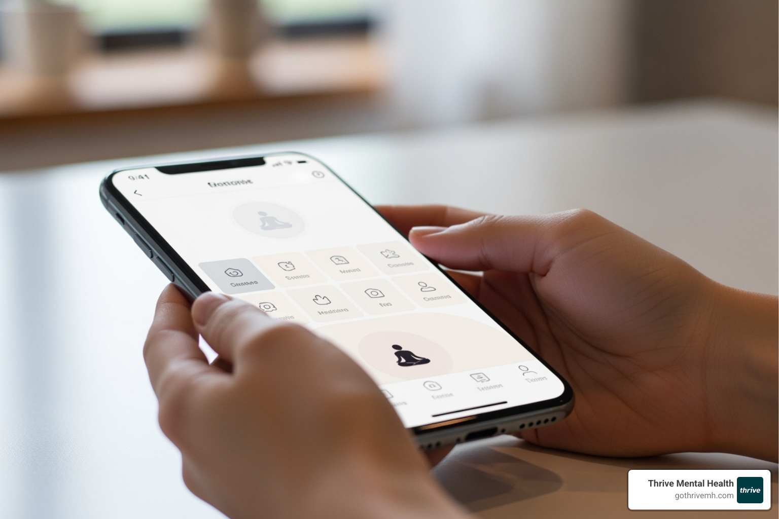 Calm app dashboard on a smartphone - calm