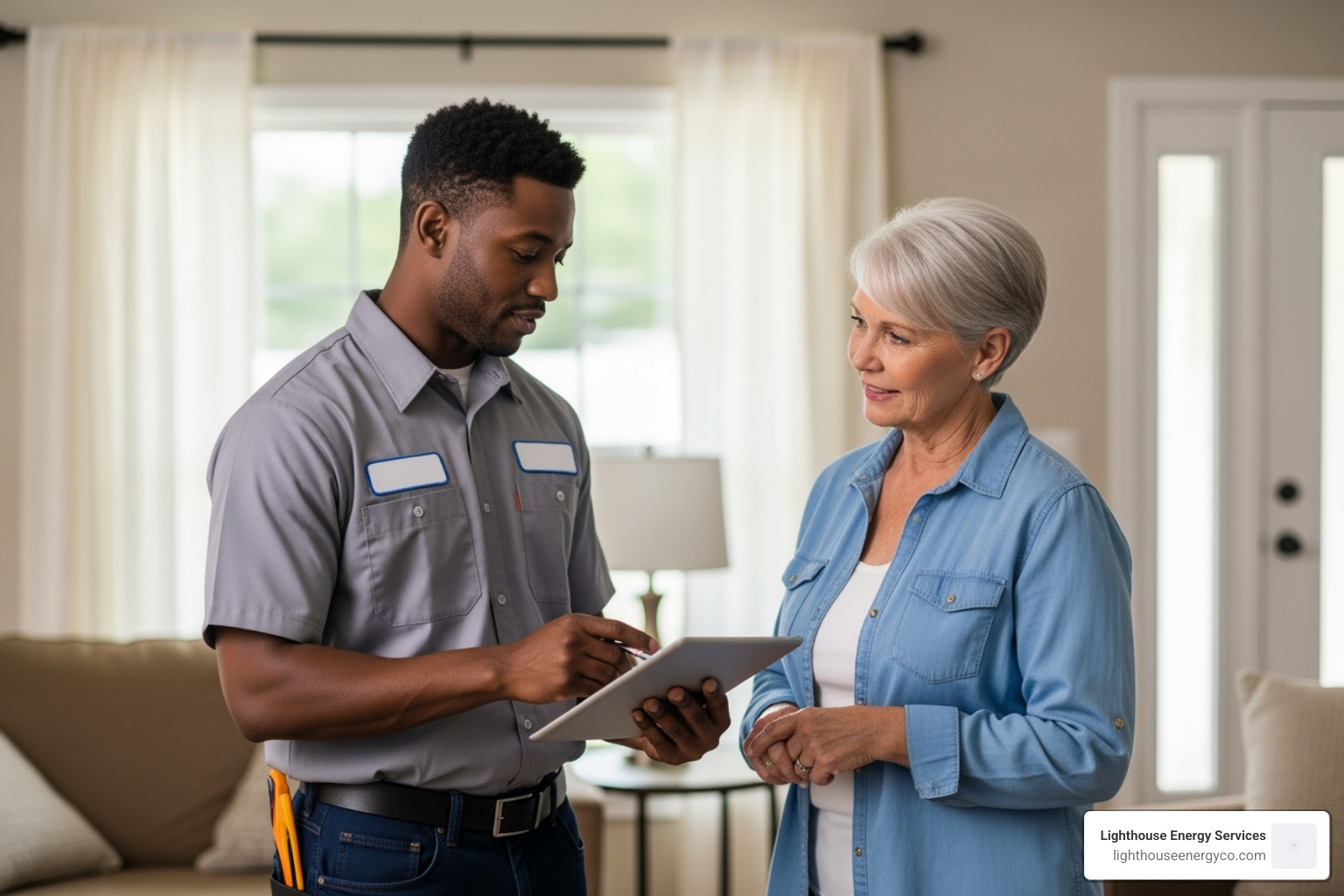 electrician providing a quote to a homeowner - electrician to install light fixture electrician providing a quote to a homeowner - electrician to install light fixture