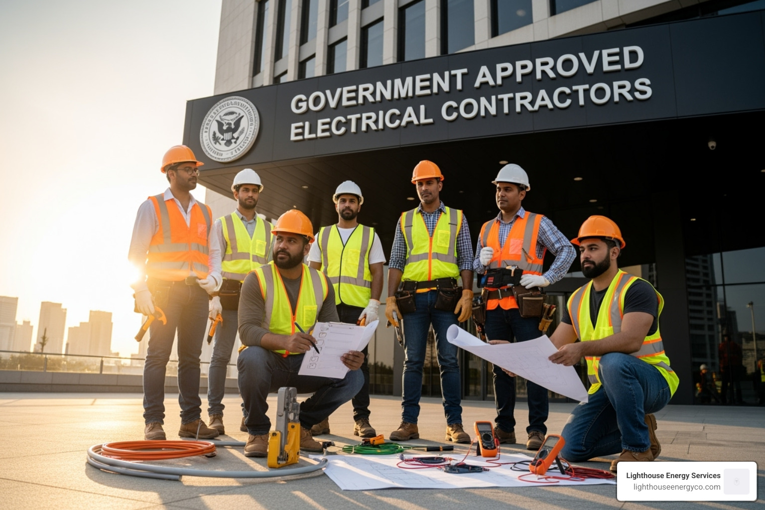 person using laptop to search state licensing board website - govt approved electrical contractors