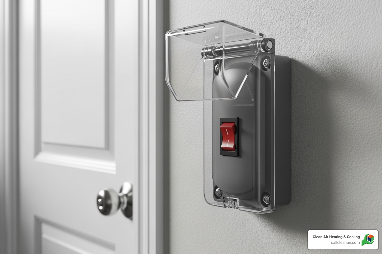 Covered electrical switch for a geyser located outside a bathroom - geyser installation in bathroom Covered electrical switch for a geyser located outside a bathroom - geyser installation in bathroom