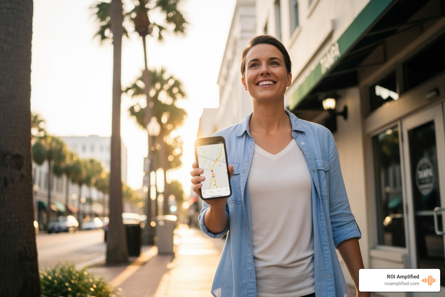 Google Maps search results showing the Tampa "Map Pack" - affordable seo services tampa