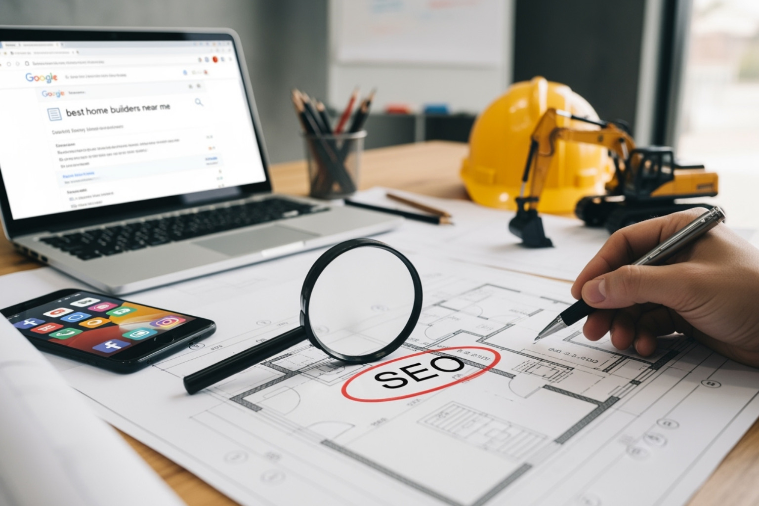 Google Analytics dashboard showing organic traffic growth - seo for homebuilders